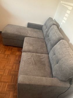 Sofa bed grey