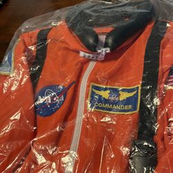 Brand New Child’s Astronaut Size 4-6 Costume In Sealed Bag Never Worn Tags Attached 