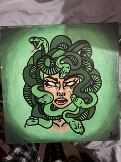 Medusa Painting.