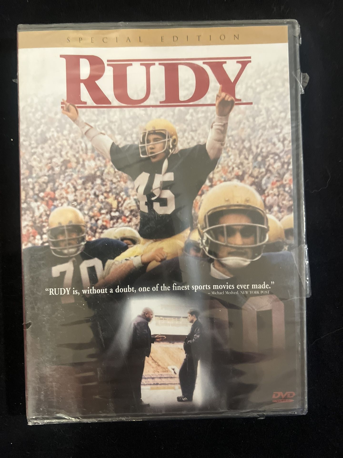 RUDY (Special Edition) DVD Notre Dame Football Sean Astin Ned Beatty Sealed NEW