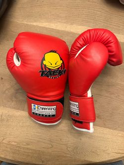 Taeki Boxing Gloves by CheerWing – Red