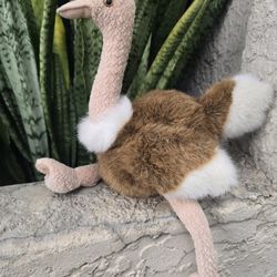 Ty Beanie Baby Stretch The Ostrich Stuffed Animal Plush Toy. 16"