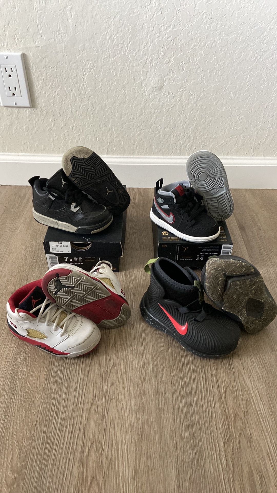 Nike Boots (7c) Jordan 5 Retro