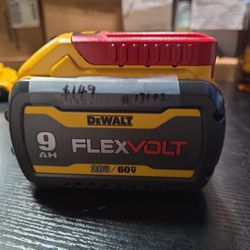 Dewalt 9ah Flexvolt Battery 