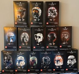 Lego Star Wars Helmet Collection