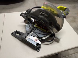 RYOBI Corded 10 in. Compound Miter Saw with LED Cutline Indicator