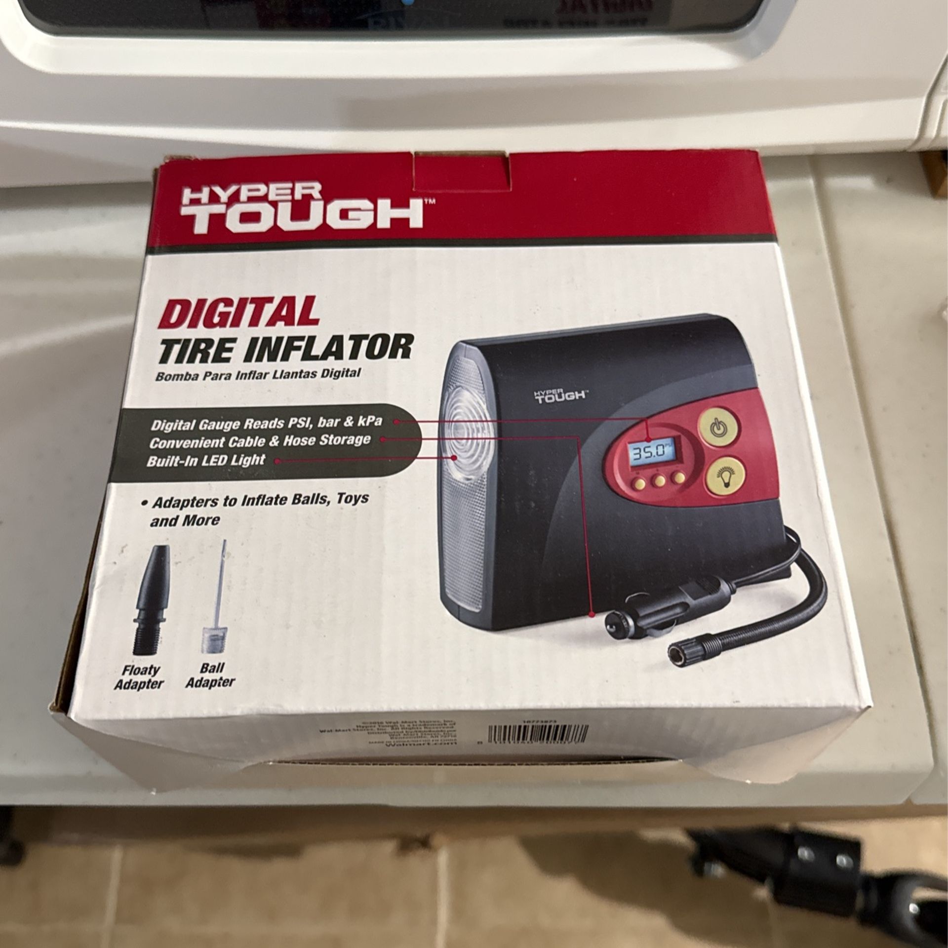 Hyper Tough Digital Tire Inflator