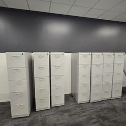 15 Inches Wide 5 Drawers Metal File Cabinet $120 Each