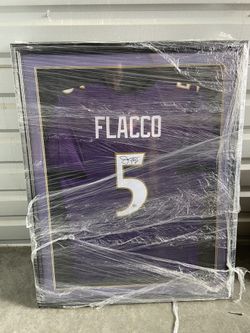 Joe Flacco Signed Jersey Negotiable