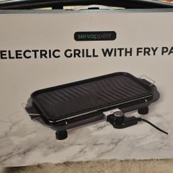 Servappétite Electric Grill with Fry Pan