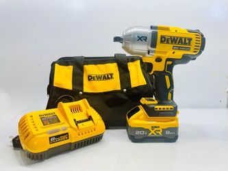DeWalt 20V XR Brushless Impact Wrench with Battery and Charger