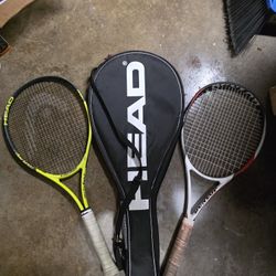 Dunlop & Head Tennis Rackets
