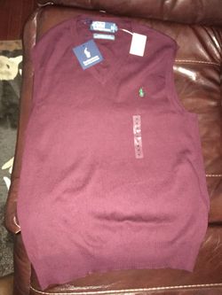 Brand New Mens Polo Vest Size M
