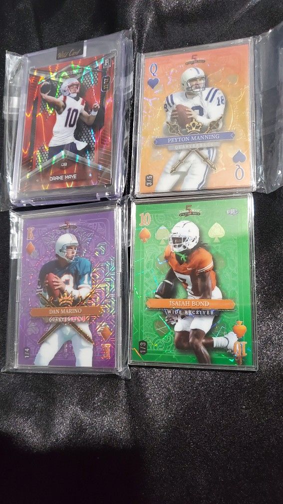 Wild Card 4 Card Lot
