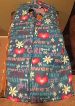 ❄️ Baby girl's car seat cover ❄️