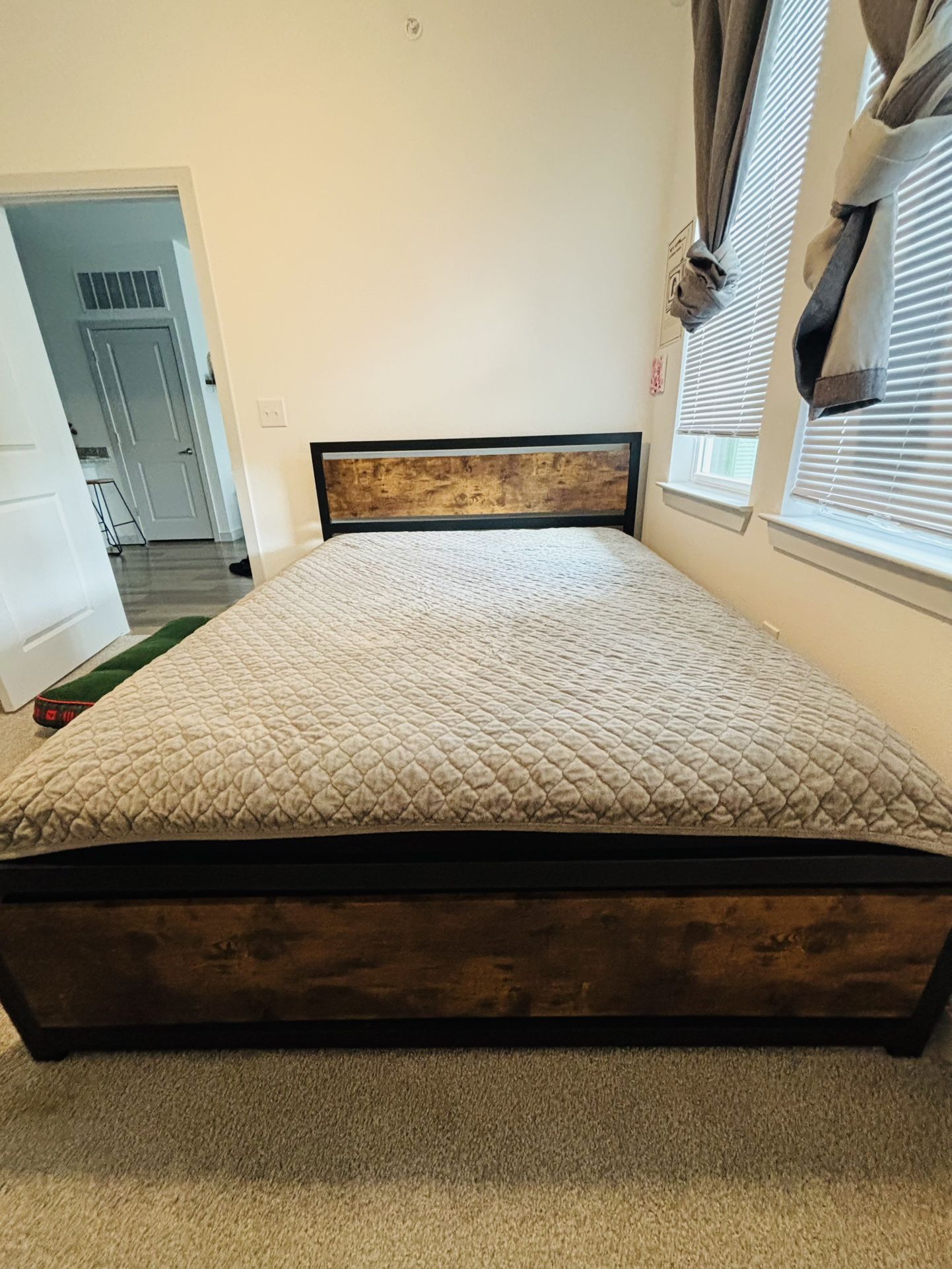 Queen Platform Bed frame