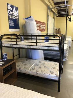 Bunk Bed with Mattresses