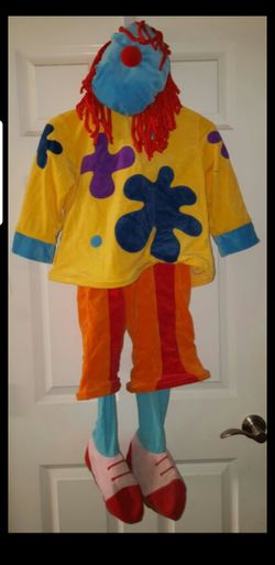 DISNEY COSTUME JO JO CIRCUS CLOWN OUTFIT