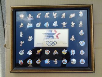 1984 Olympic Pin Set Series 1,2 and 3