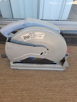 2Hp 14' cut off power  saw
