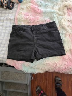 14black denim short