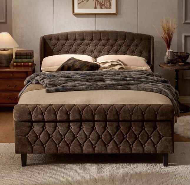 Dark brown Bed Frame NEW