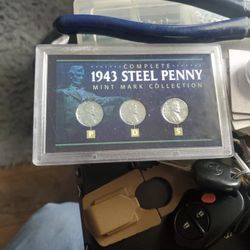 1943 War Effort Steel Penny Proof Set 