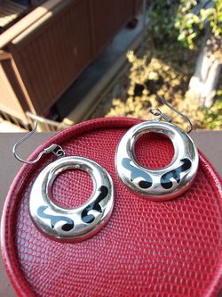 Solid Sterling Silver Handmade Earrings