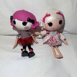Vintage Lalaloopsy Charlotte Mime & SEW ROYAL SUZETTE PRINCESS