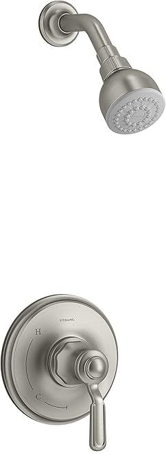 NEW - Sterling by Kohler Brushed Ludington Shower Only Trim Package with 1.75 GPM Single Function Shower Head