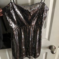 Sequin Mini Dress