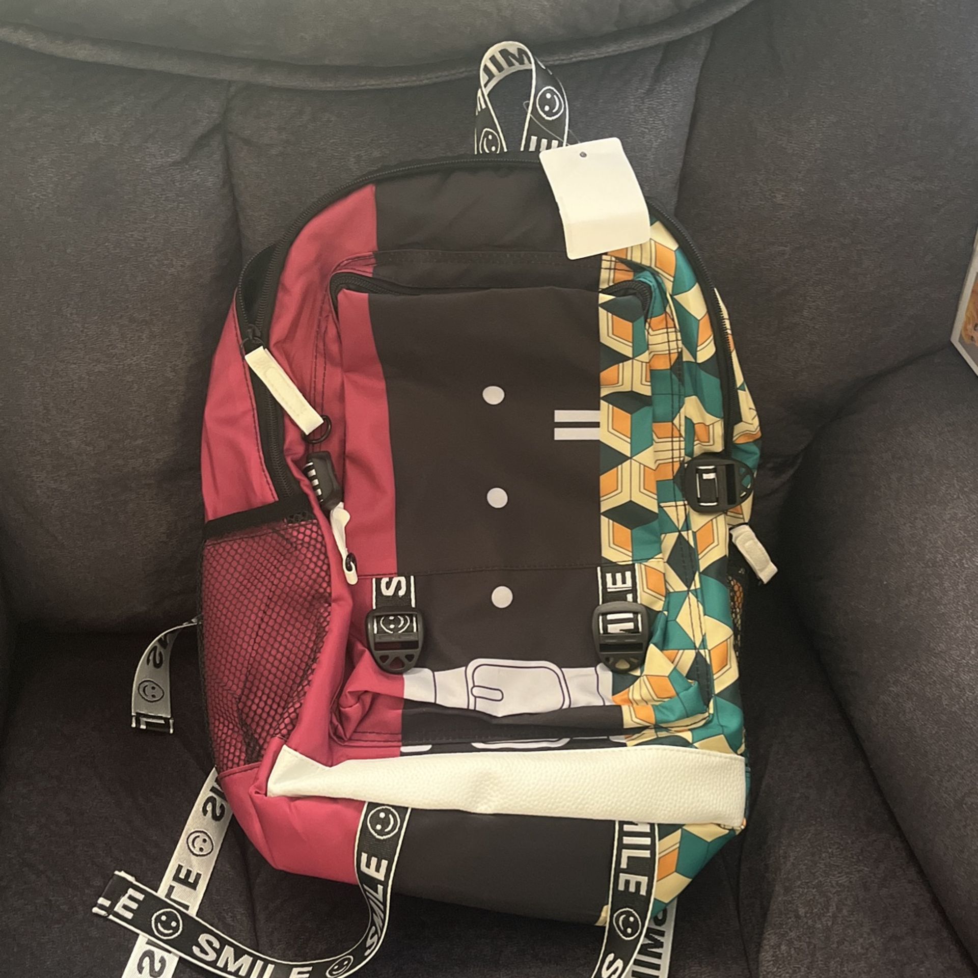 demon slayer backpack - TikTok Shop Demon Slayer Giyu Back Pack