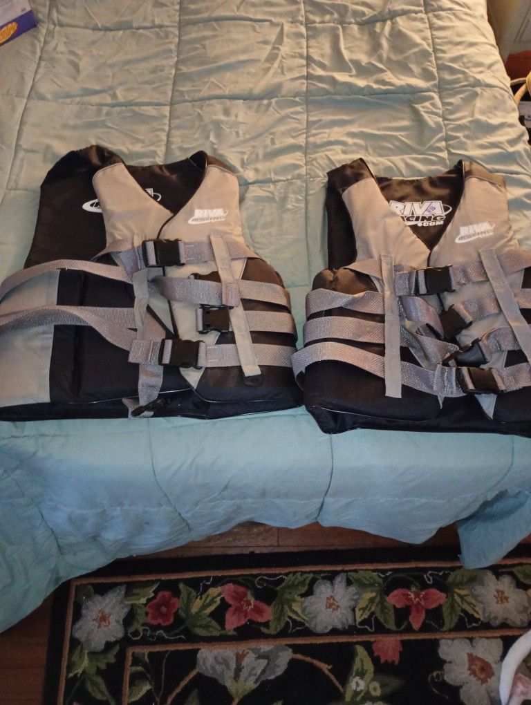 2 Riva Racing Life Vests