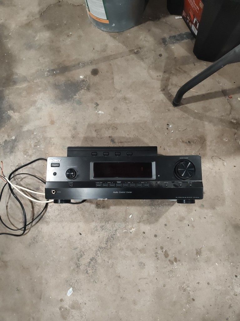 Sony Stereo Receiver And Nxg Speaker Selector