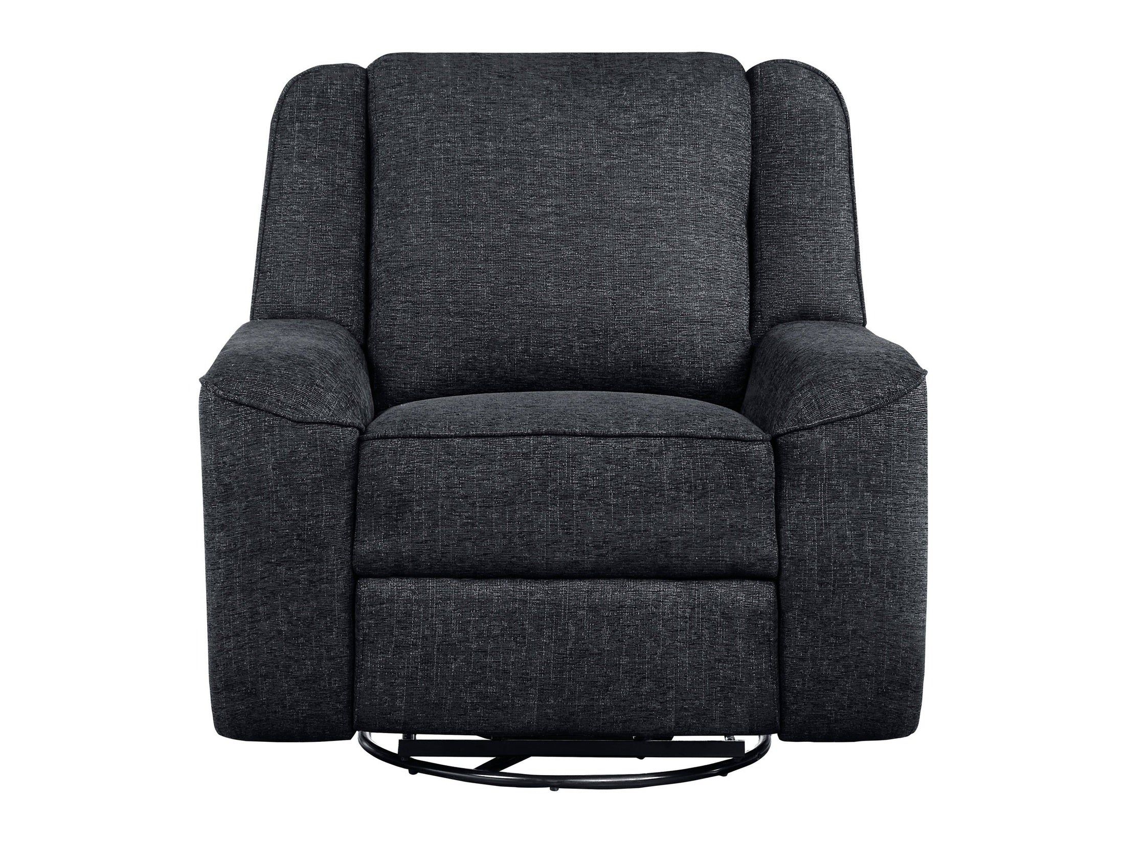 Monterey Ebony Swivel Reclining Chair
