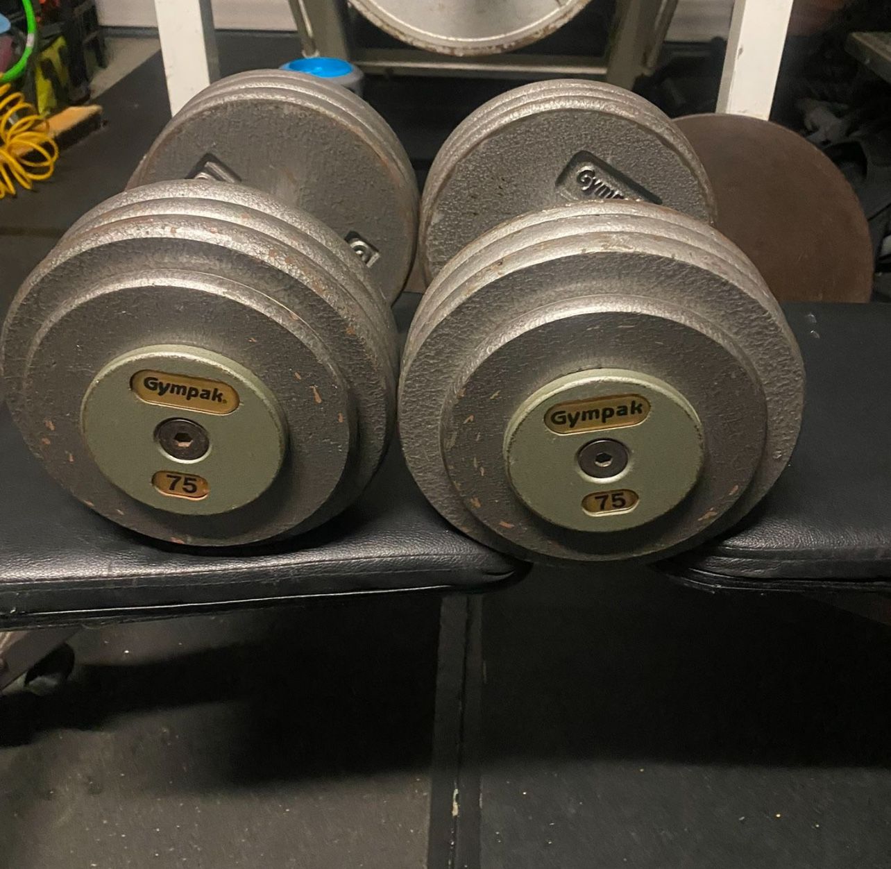 Dumbbells Set Of 75 Pound (total Weight 150 Pounds)