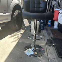 Bar Stool Black Pair Available 