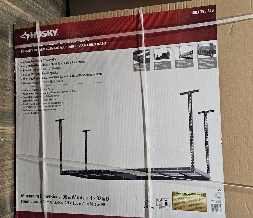 Husky Ceiling Storage Rack