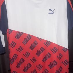Puma 2018 Red White Blue Graphic Jersey