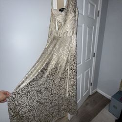 Gold Dress