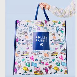 Limited Edition Roller Rabbit x Target Exclusive Shopping Bag RARE! $30 each or two for $50