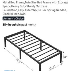 Twin Size Bed Frame