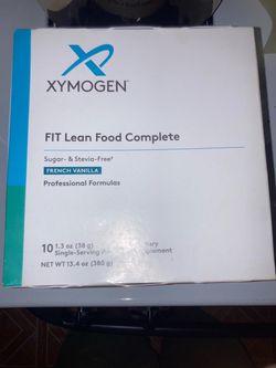 2 Brand New Boxes of Xymogen FIT Lean Food Complete French Vanilla