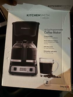 KitchenSmith by Bella 12-Cup Programmable Coffee Maker