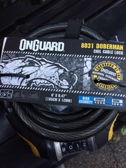 Coil cable bike lock,candado para bici