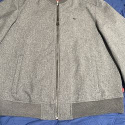 Levi’s Levis Mens Casual Bomber Jacket Trucker Sherpa Size Large New Trucker Sherpa  Express Zara H & M Varsity Perry Ellis Members Only