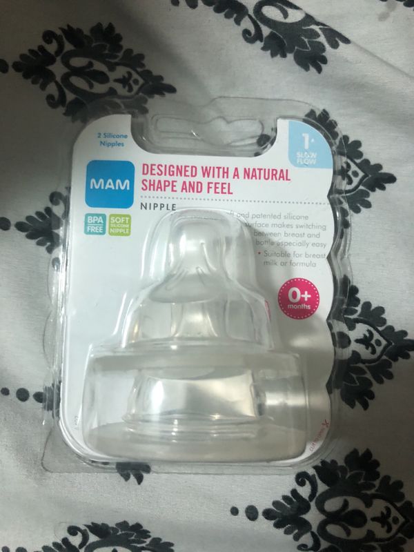 MAM Designed With A Natural Shape And Feel Silicone Nipples