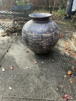 Rustic Pottery Clay Pot 