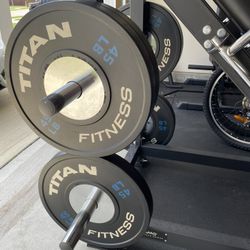 45 Lb Plates x8 Total (4 Sets)