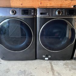 SAMSUNG WASHER AND GAS DRYER FRONT LOAD 